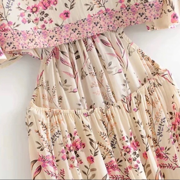 LAST ONE🎉High Low Floral Dress - Picture 11 of 16